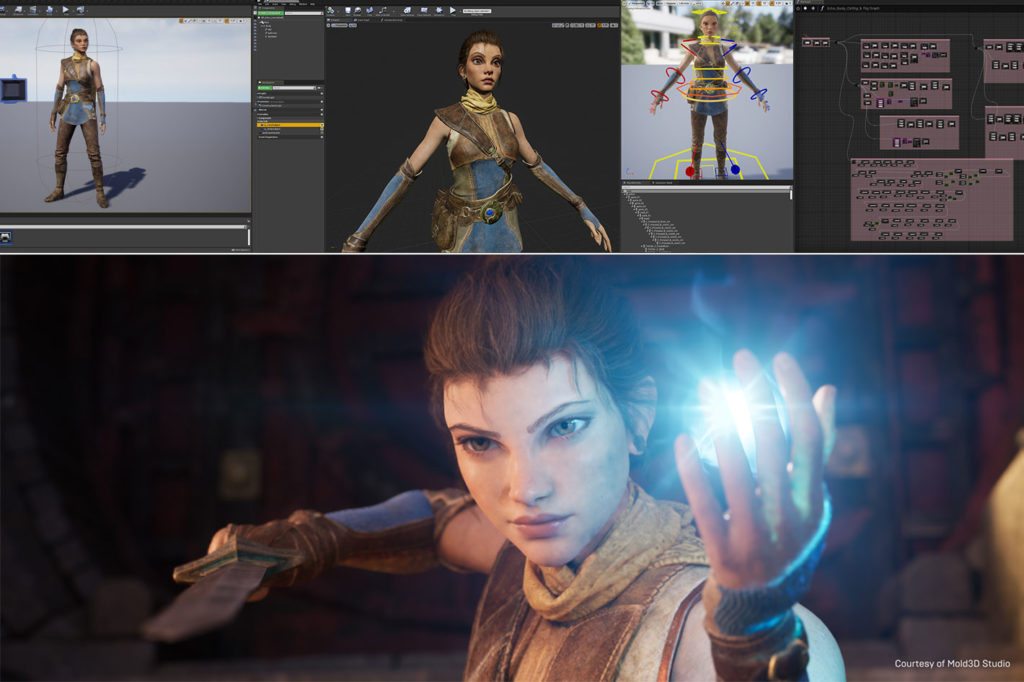 Mold3D Studio: animation techniques aimed at film and TV content