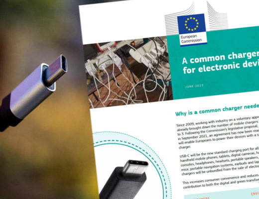In 2024 all electronic devices sold in Europe must have an USB-C port