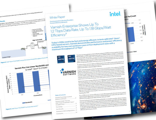 Varnish Software helps broadcasters optimize energy consumption