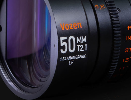 Vazen has a new 50mm T2.1 1.8X anamorphic lens for full frame