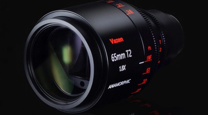 Vazen 65mm T2 1.8x Anamorphic lens for Micro Four Thirds