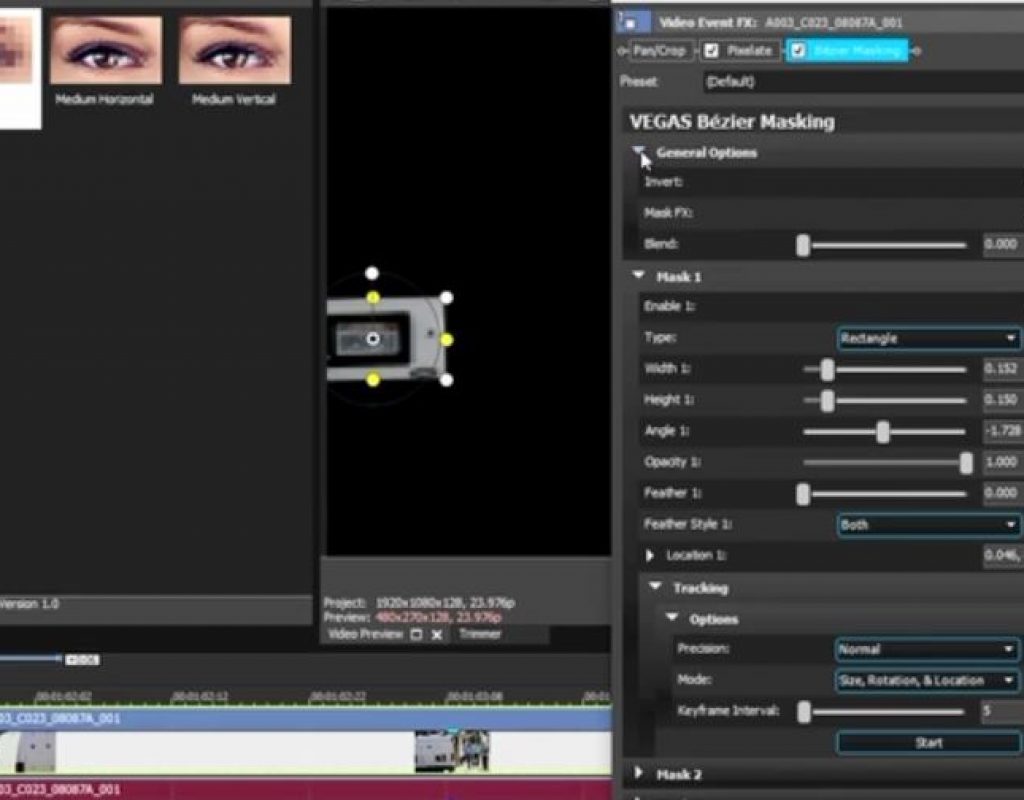 Learn VEGAS Pro 16 – How to Use the New Stabilization and Motion-tracking Features 3