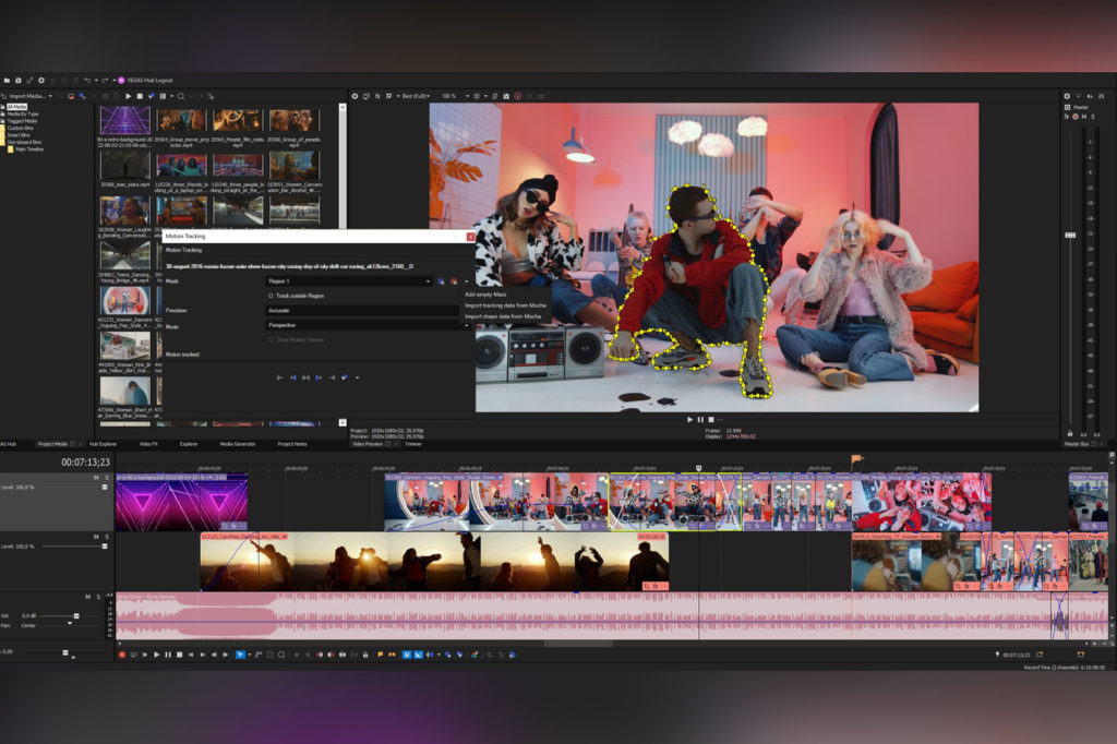 VEGAS Pro 20: Mocha integration and other updates