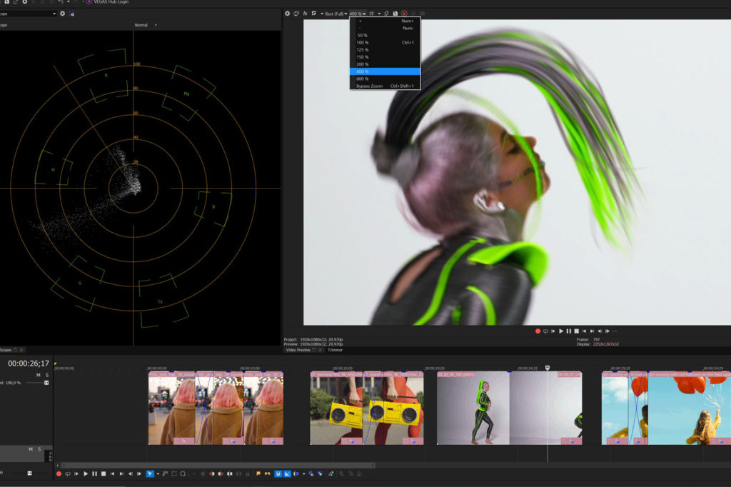 VEGAS Pro 20: new free update advances color correction workflow