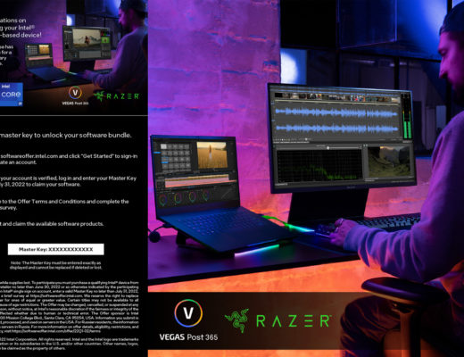 Buy a Razer laptop, get free subscription of VEGAS Post