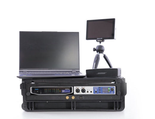 VEGO Mobile Editing Solution: editorial kit the size of a suitcase