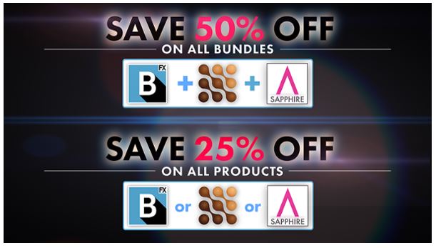 Videoguys Cyber Monday BorisFX Sale
