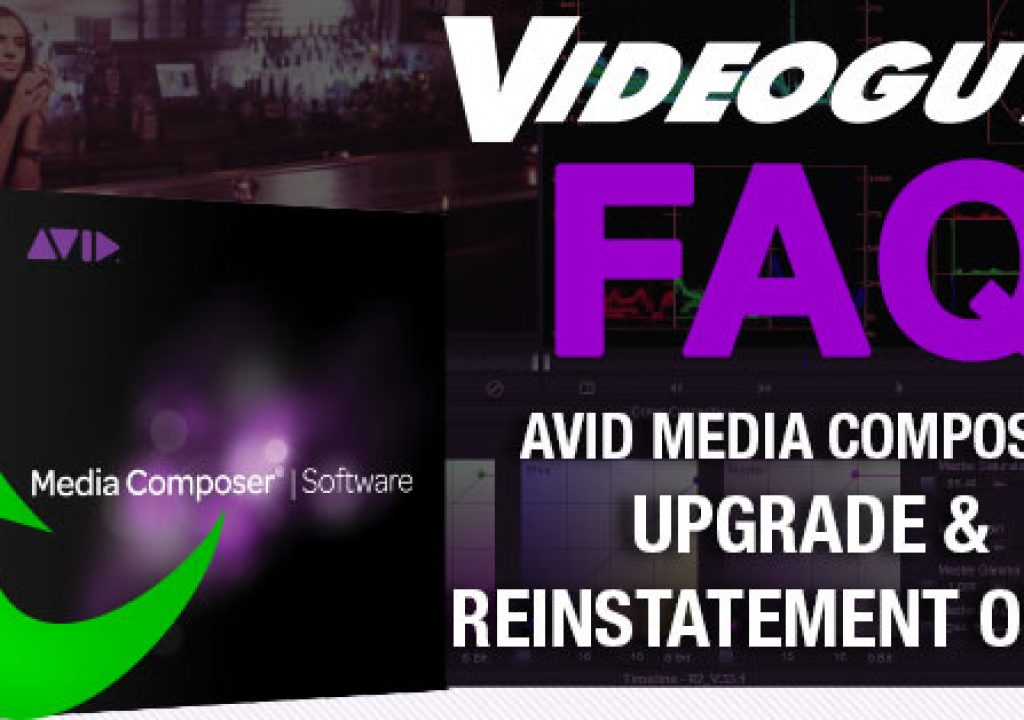 media composer reinstatement