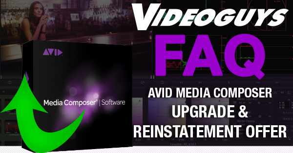 media composer reinstatement