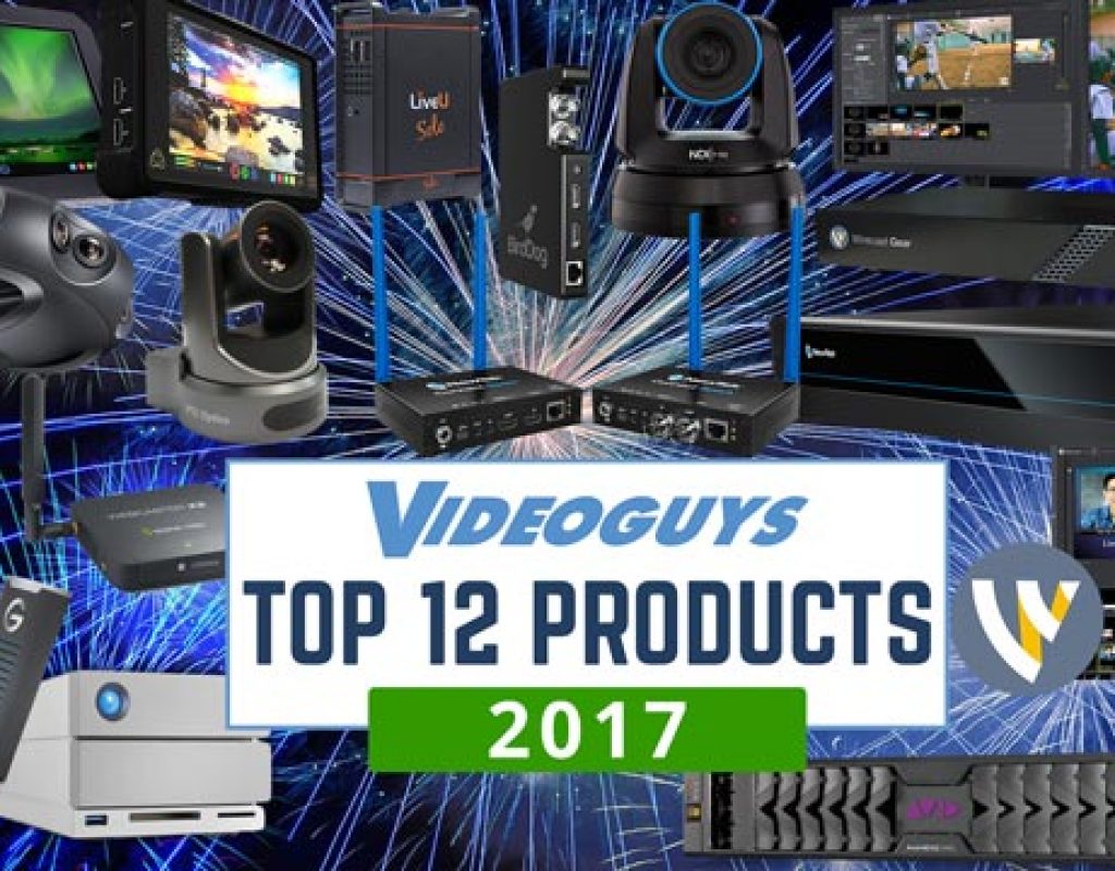 top products for video production
