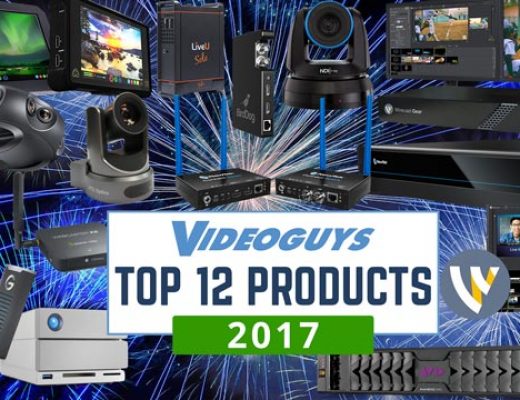 top products for video production