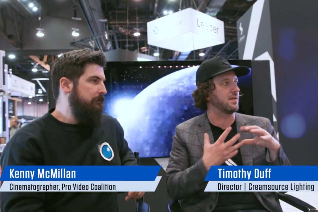 From the NAB Floor | Creamsource Lighting