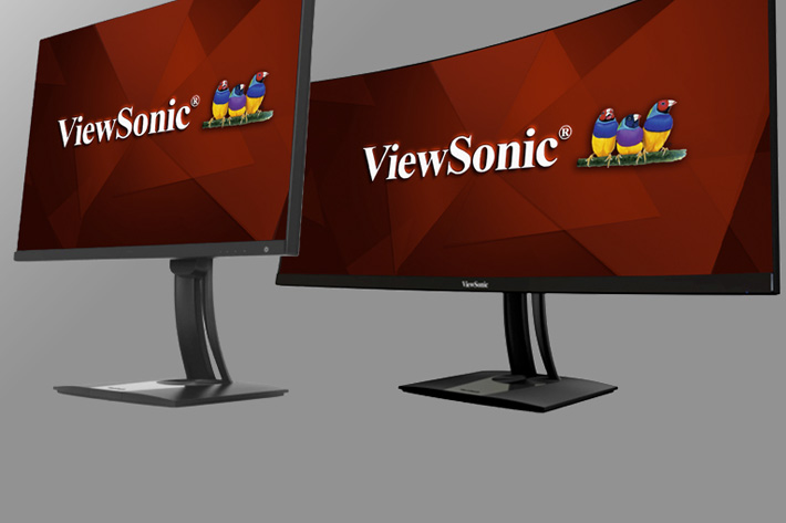 ViewSonic unveils new professional monitors