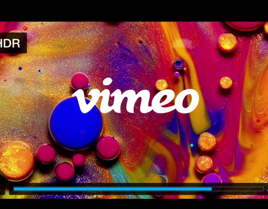 Support for HDR is alive on Vimeo
