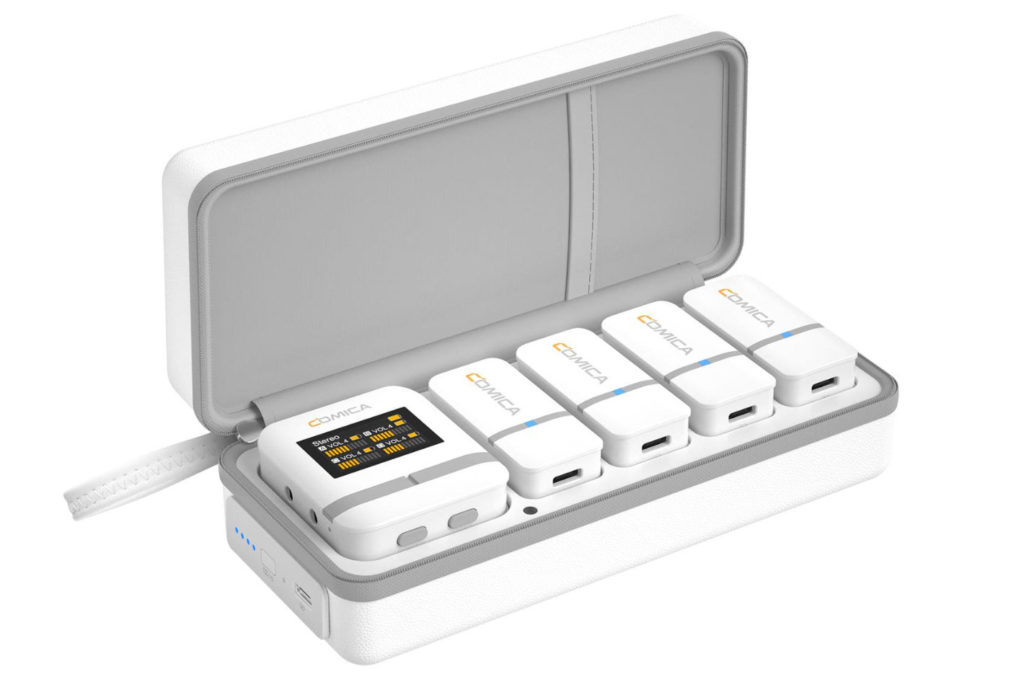 Vimo Q: new four-channel mini wireless microphone system