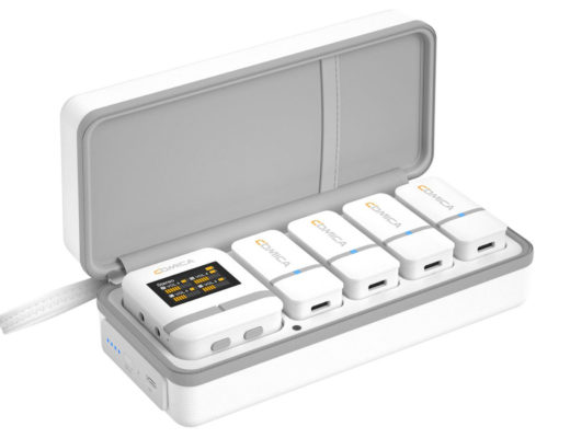 Vimo Q: new four-channel mini wireless microphone system
