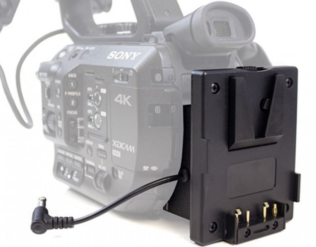 How to fit a Mini V-Lok battery to a Sony FS5