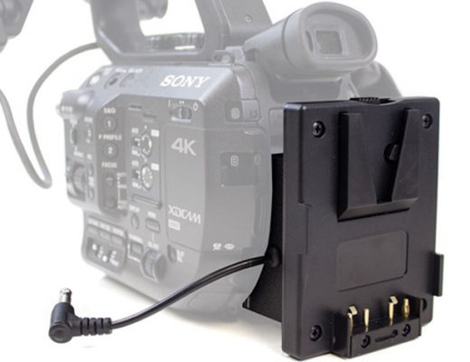 How to fit a Mini V-Lok battery to a Sony FS5
