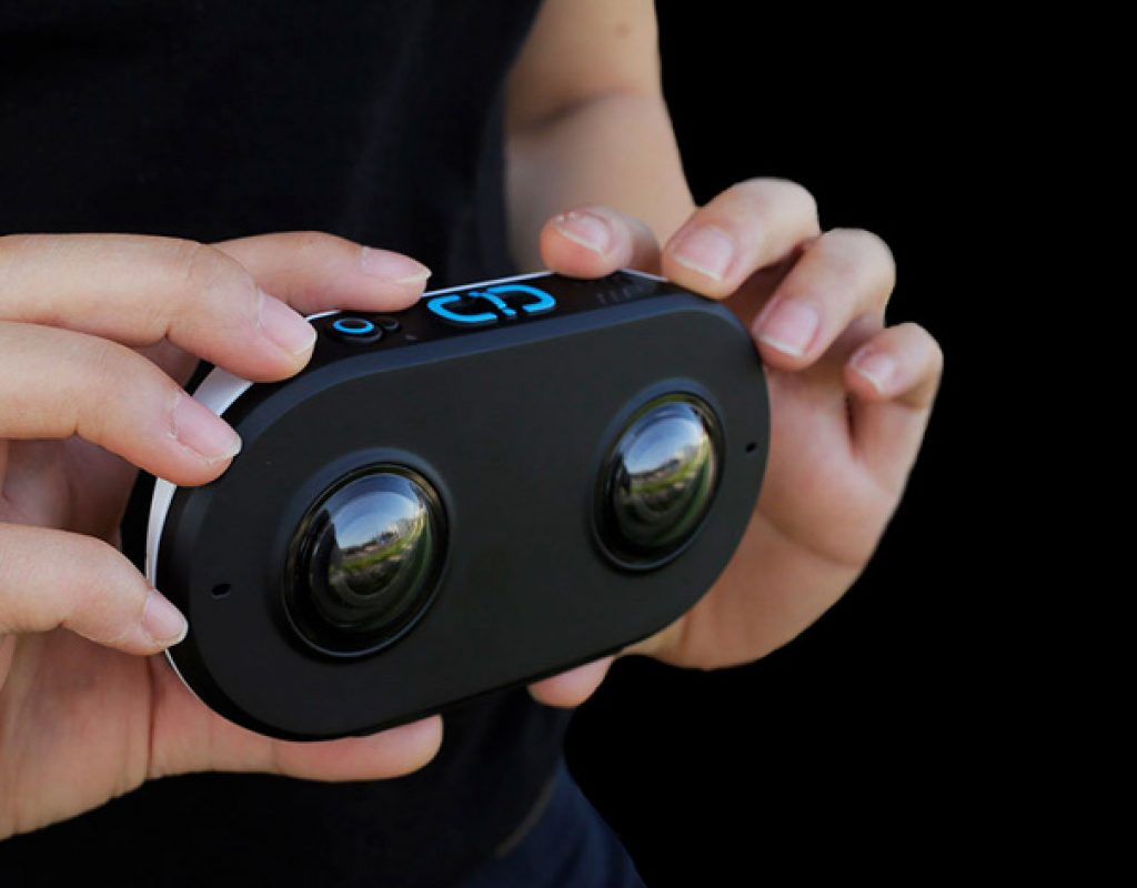 LucidCam, a stereoscopic 3D 180 camera