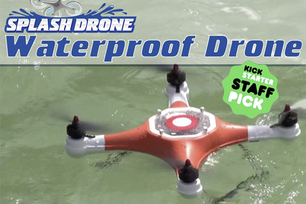Splash Drone: a Water Loving Quadcopter 2