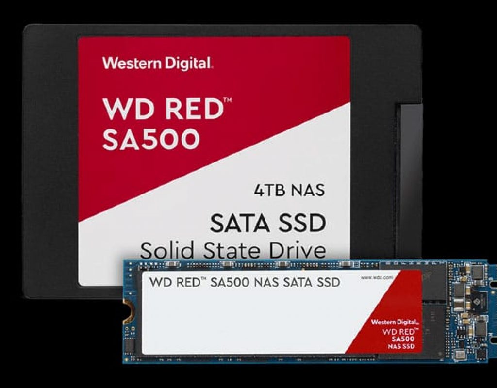 WD Red SA500 SSD: designed for NAS and 4K and 8K video editing