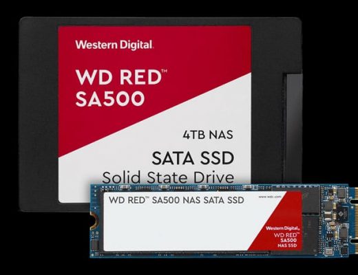 WD Red SA500 SSD: designed for NAS and 4K and 8K video editing