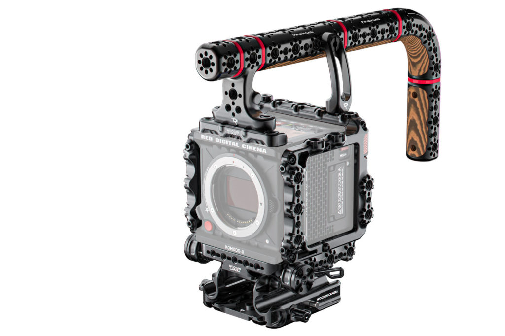 Wooden Camera’s modular accessory system for RED KOMODO-X