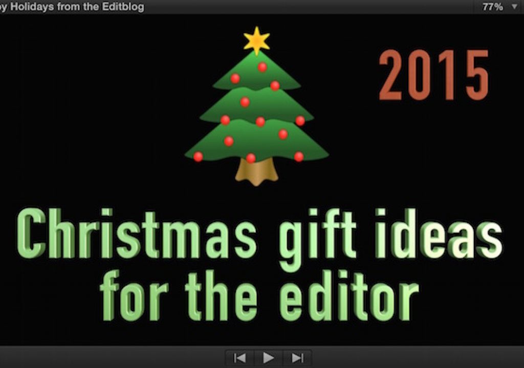 Christmas Gift Ideas for the Editor - 2015 Edition 1