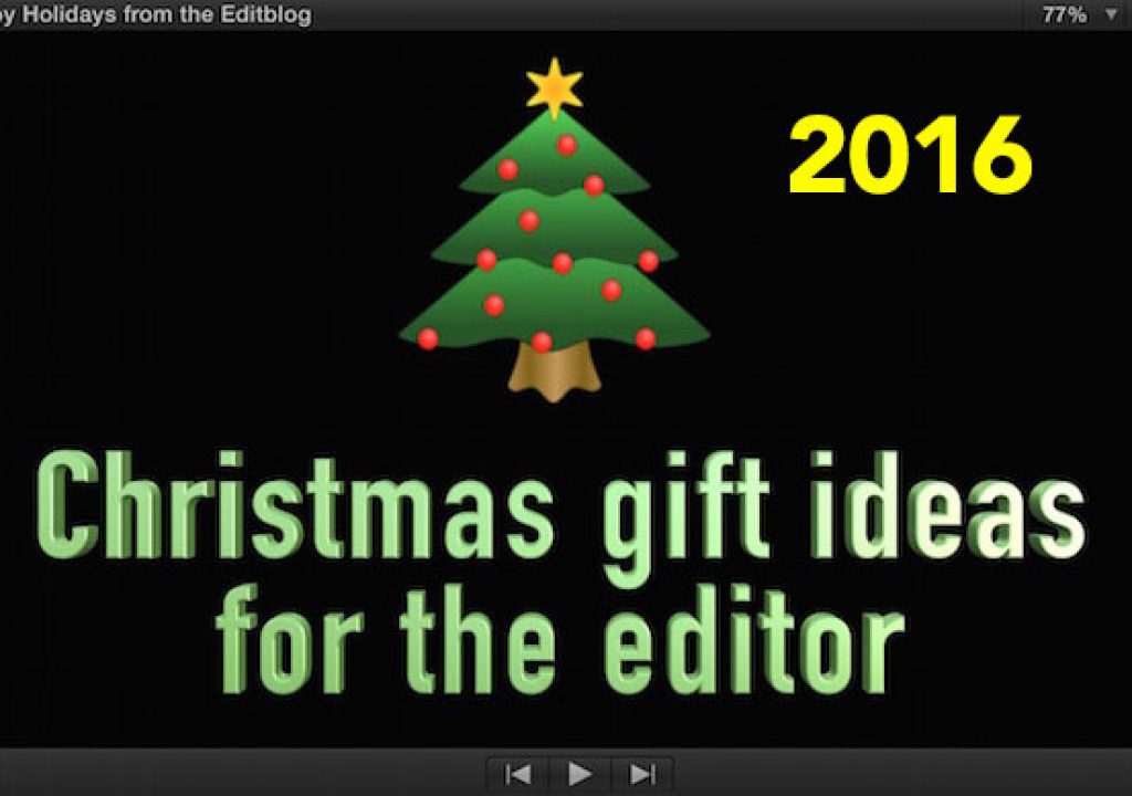 Christmas gift ideas for the editor - 2016 edition 3