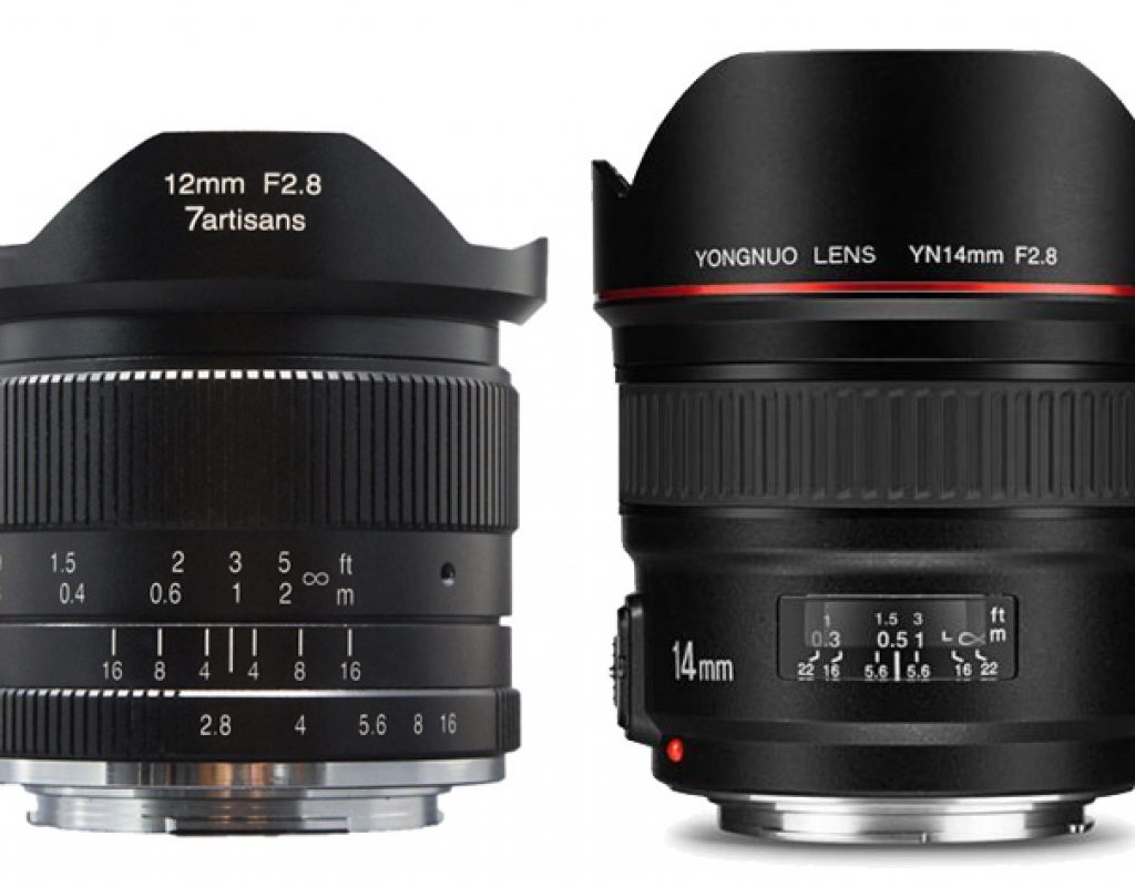 Yongnuo and 7Artisans: new wide-angles for the New Year
