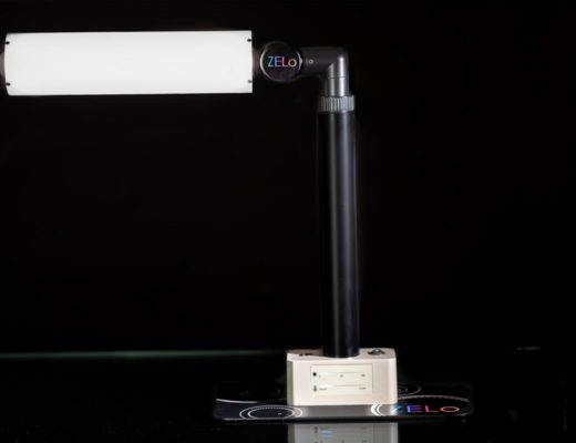 ZELo desktop studio light for any workspace