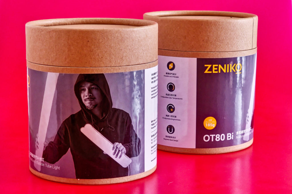 Zeniko inflatable tube lights offer extra lighting surface
