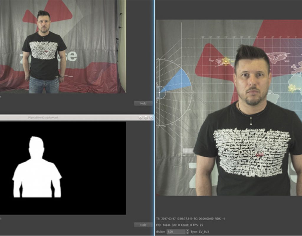 zKey 3D Keying System: goodbye green screen