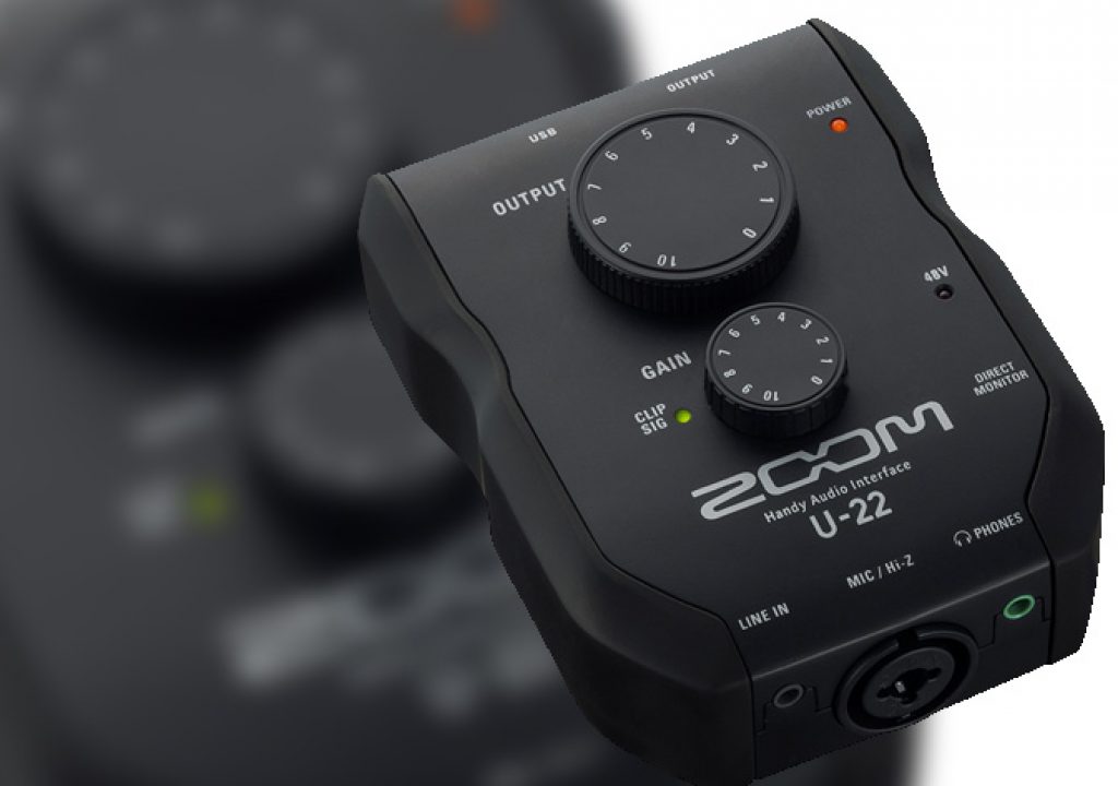 Zoom U-22, an essential audio interface