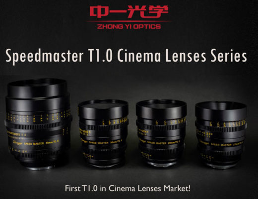 ZY Optics: new T1.0 cinema lenses for MFT, Super 35 and PL cameras