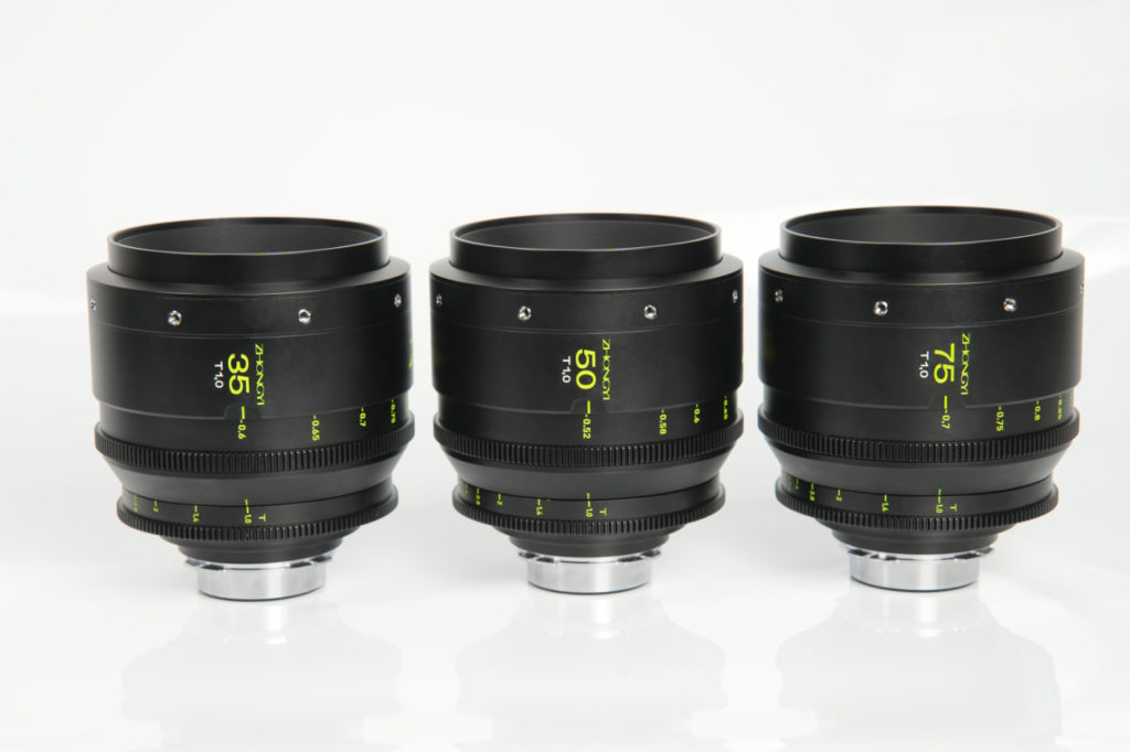 Zhongyi Optics unveils the Zone T1 FF Cine Lens series