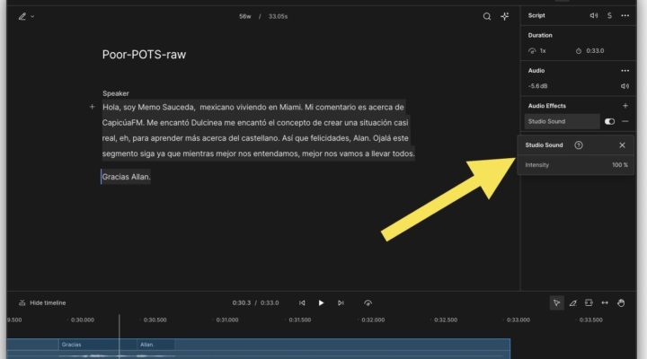 Descript’s «Studio Sound» makes dynamic mics sound like condensers & condensers behave like dynamics 1